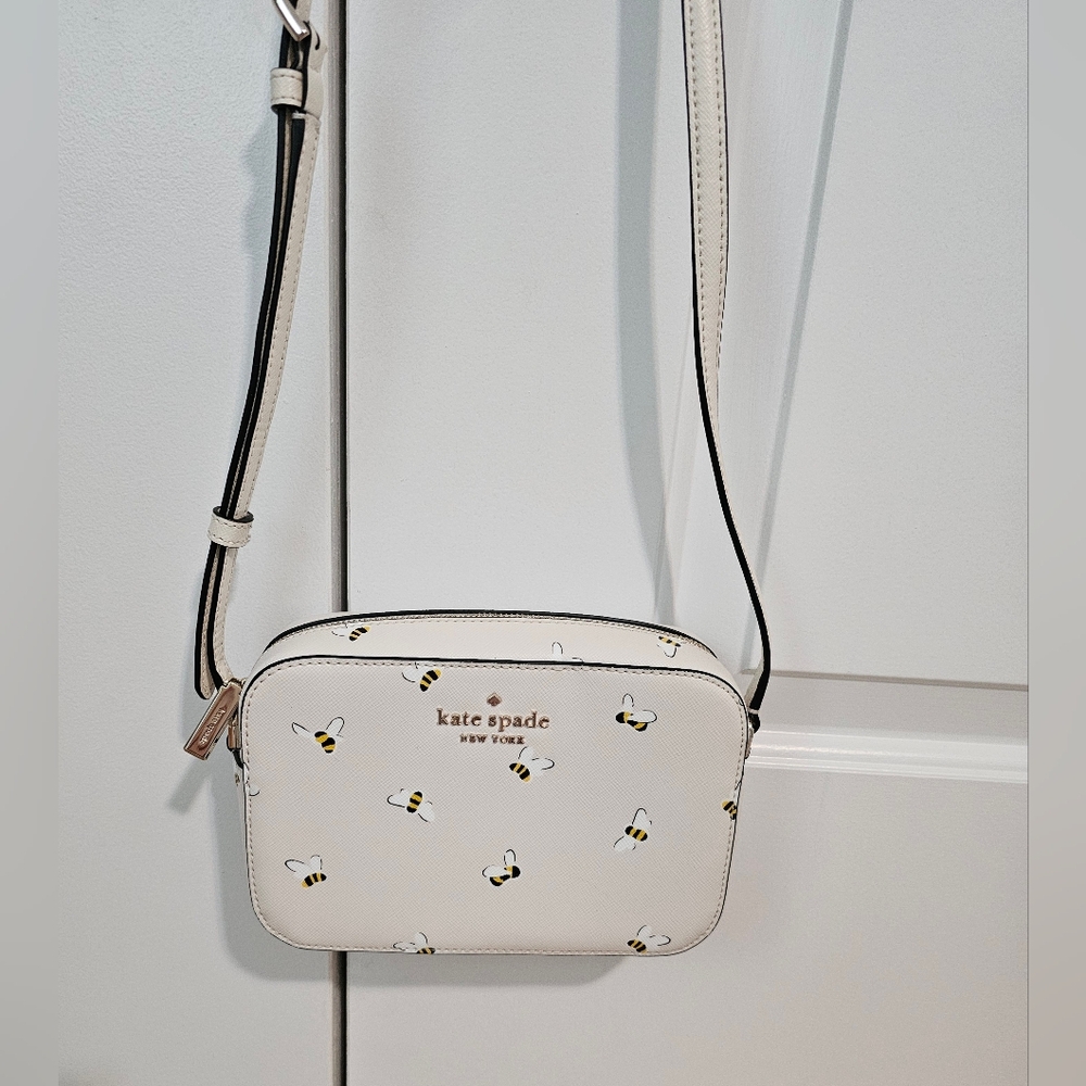 KATE SPADE Staci Bee Mini Camera Bag/Crossbody Purse